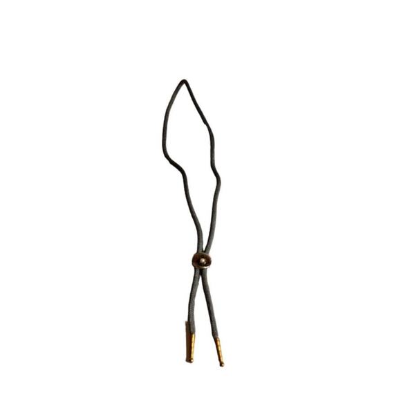 Vintage Boho Western Pearl Bolo Tie - Picture 1 of 6